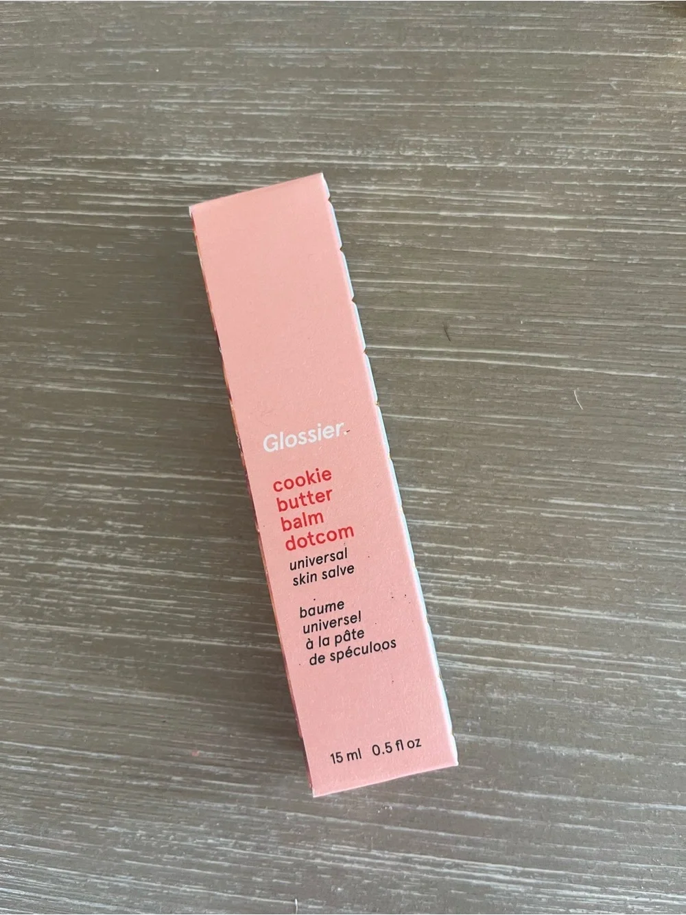 Brand New NIB Glossier Cookie Butter Balm Dotcom Universal Skin Salve